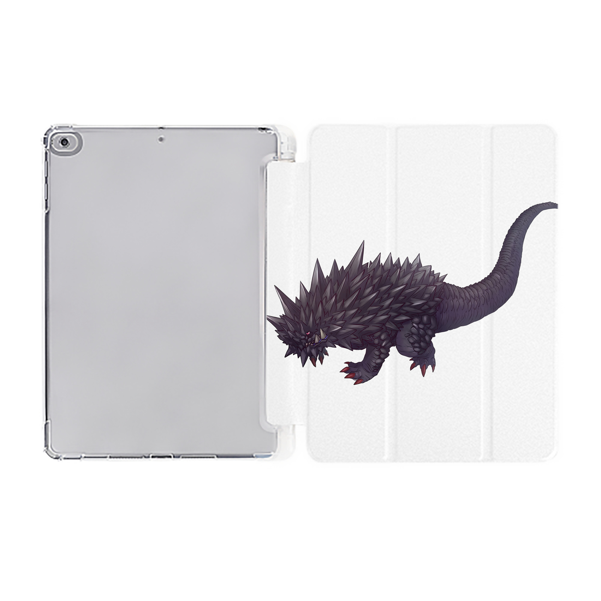 （画像用） ウルトラマン Ultraman IPad ケース ペン収納付き 三つ折りスタンド PUレザー×シリコン 対応機種9.5/10.5/10.9インチ